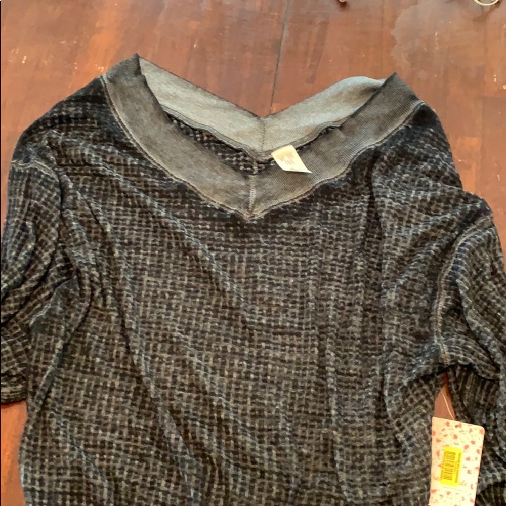 Free People Black Top